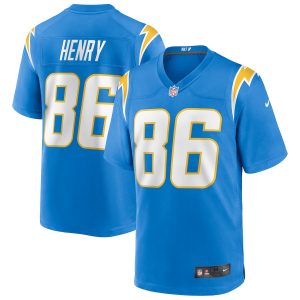 Men’s Los Angeles Chargers Hunter Henry Nike Powder Blue Game Jersey